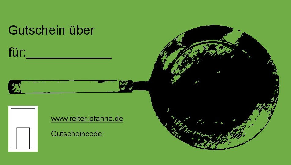 Reiter Pfanne Gutschein